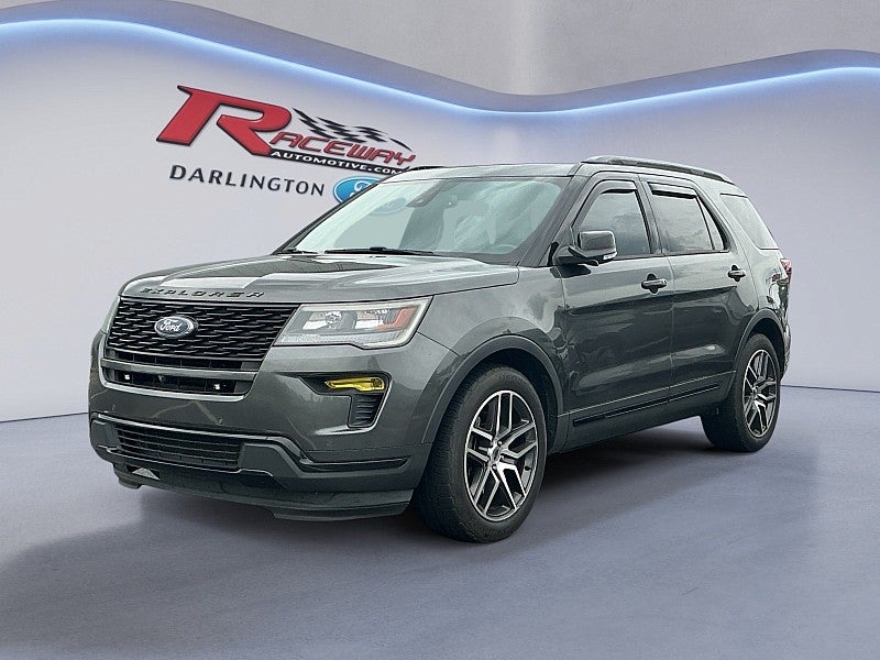 2018 Ford Explorer Sport in Other — front three-quarter view