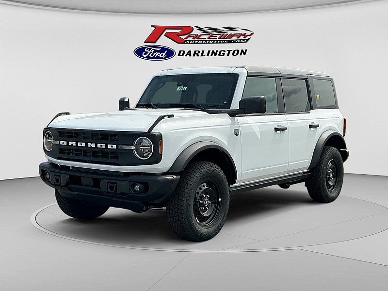 2026 Ford Bronco Big Bend in White — front three-quarter view