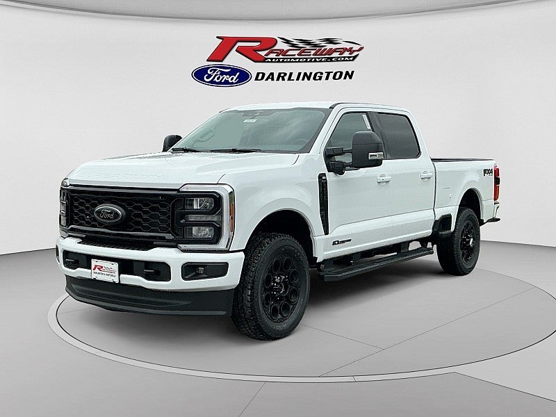 2026 Ford Super Duty F-250 XLT in White — front three-quarter view
