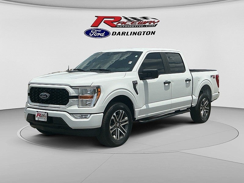 2021 Ford F-150 XL in White — front three-quarter view