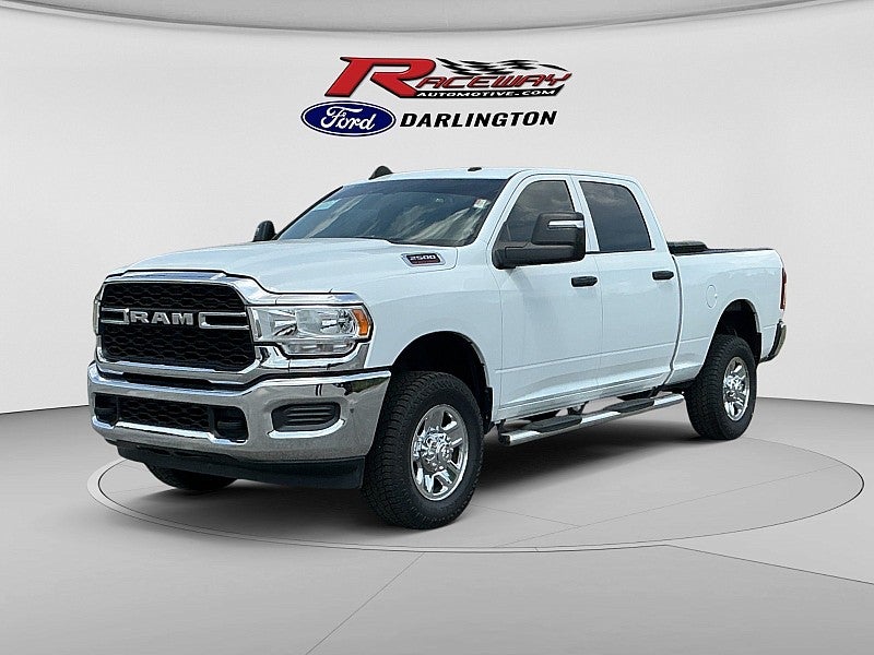 2024 RAM 2500 Tradesman in White — front three-quarter view